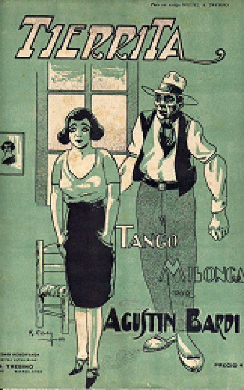 "Tierrita" by Ricardo Tanturi y su Orquesta Típica, 1937. Music: Agustín Bardi.