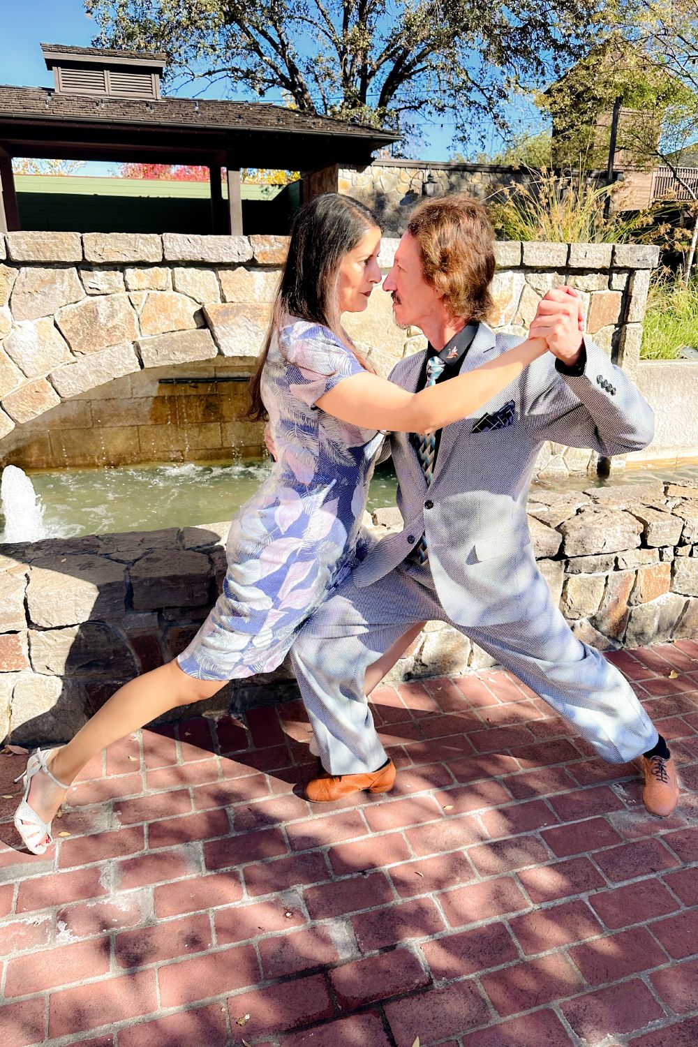 Argentine Tango dancing by Marcelo Solis and Mimi at Yountville, California