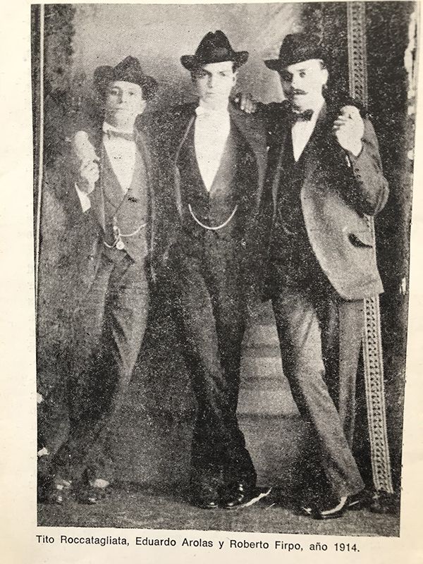 Arolas con Roccatagliata y Firpo 1914 | Música para apreder a bailar en la Escuela de tango de Buenos Aires