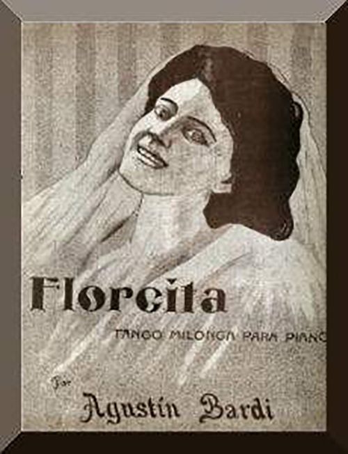 "Florcita, de Agustín Bardi, interpretado por Lucio Demare y su Orquesta Típica en 1945.