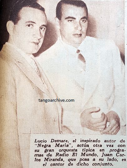 Lucio Demare & Juan Carlos Miranda