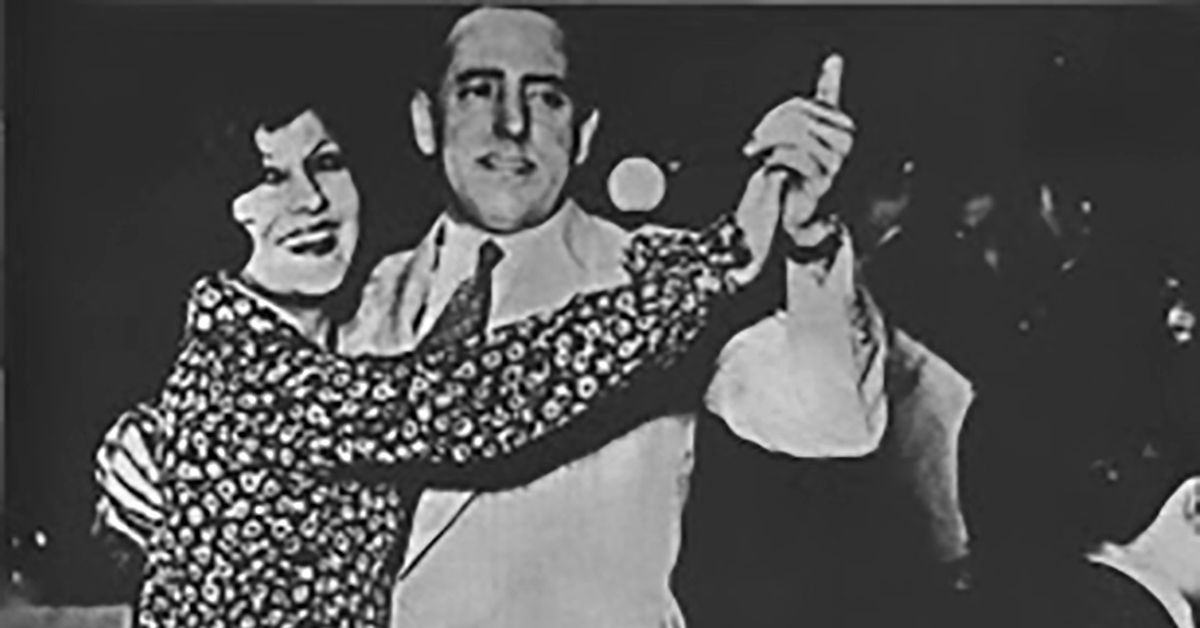 Manuel Romero bailando tango 1930.