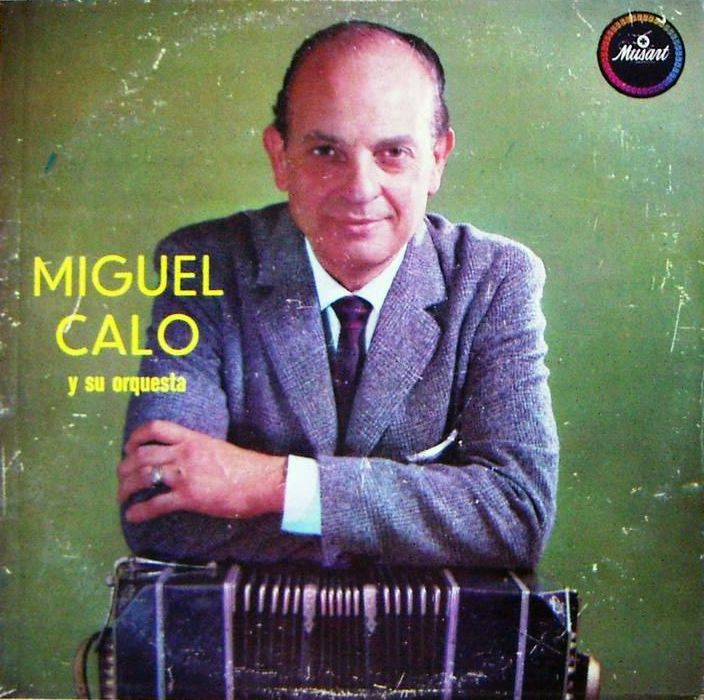 Miguel Caló, tapa del disco vinilo.