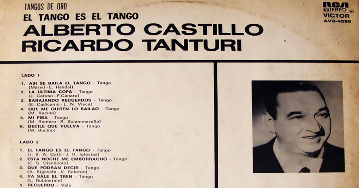 "Qué podrán decir" por Ricardo Tanturi y su Orquesta Típica, canta Alberto Castillo; 1943. Música: Vicente Salerno. Letra: Alfredo Bigeschi.