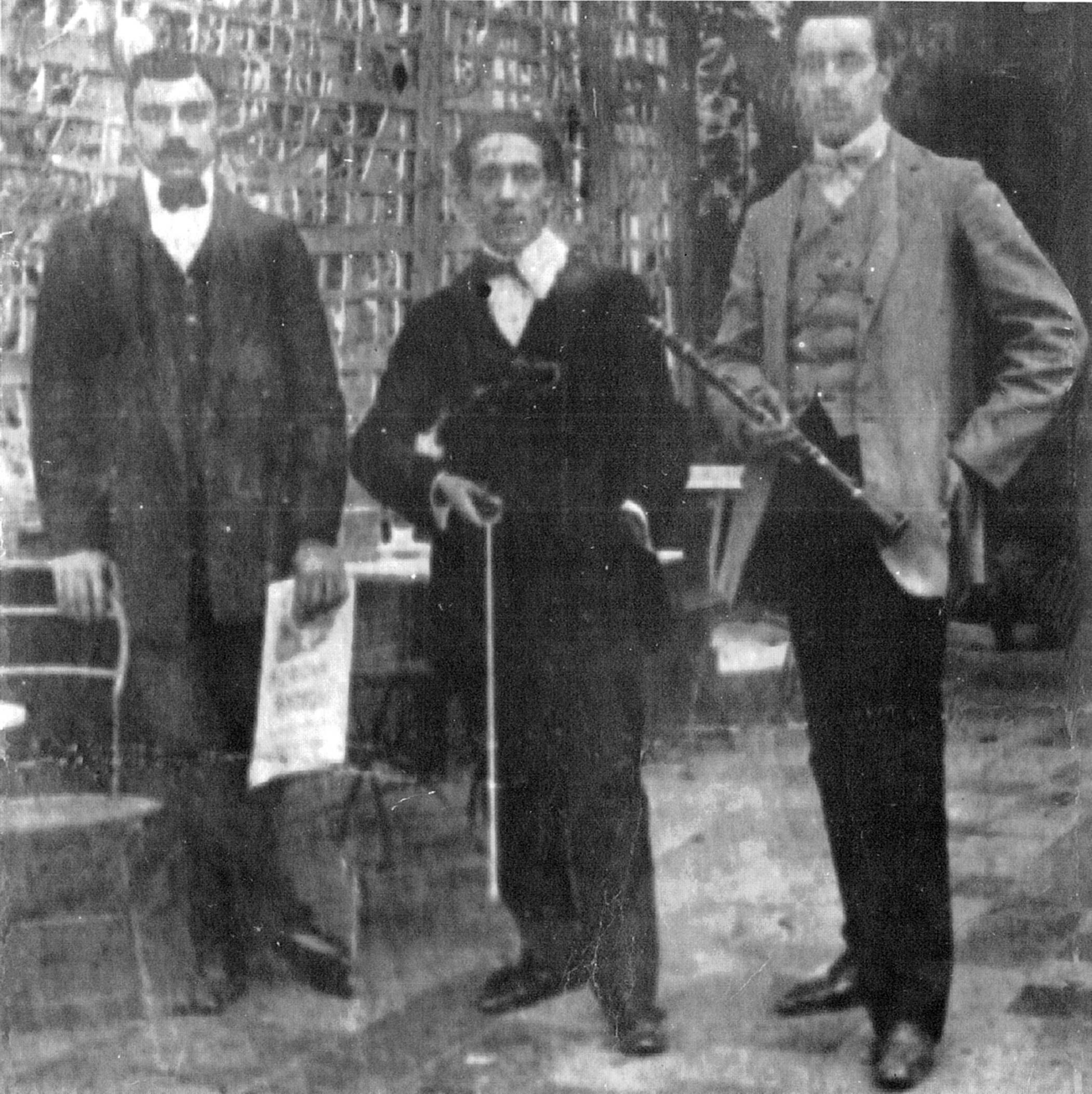 Roberto Firpo y su primer trío de Tango.
