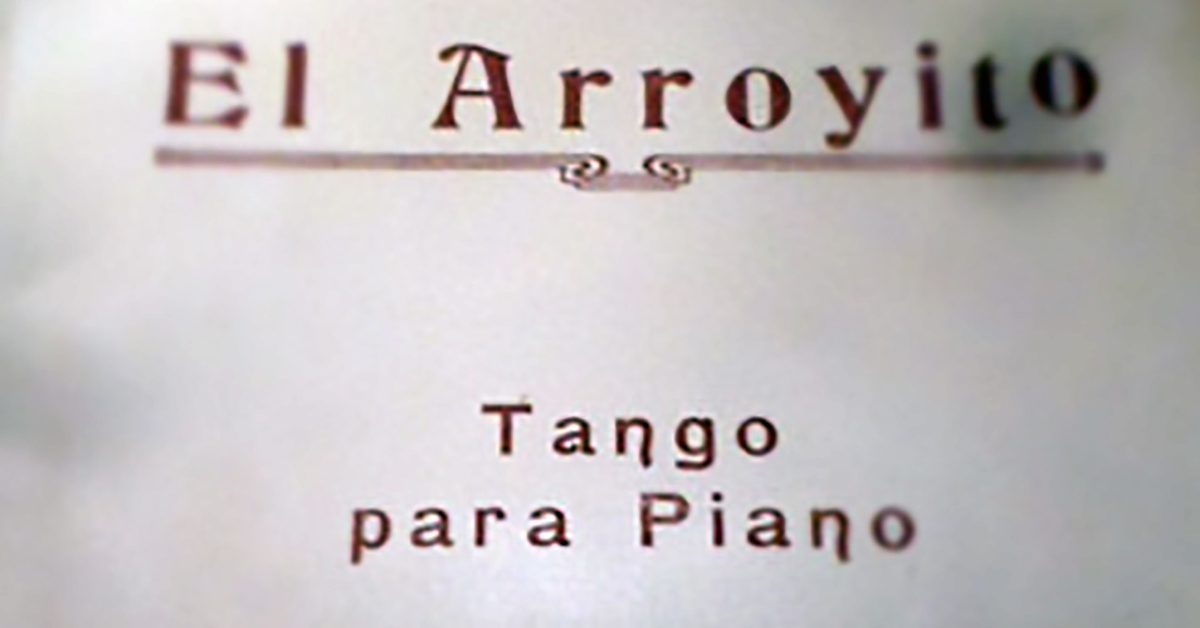"El arroyito" por Enrique Rodriguez y su Orquesta Típica, 1948.