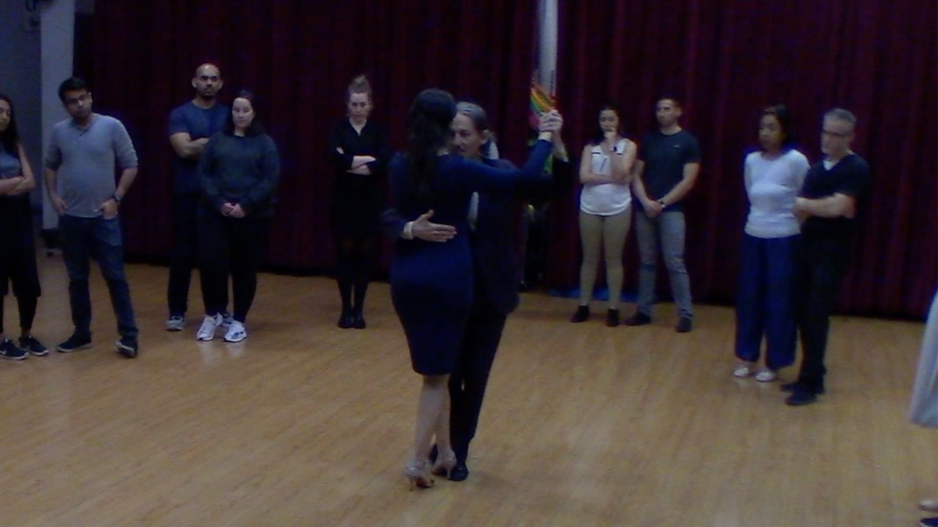 Argentine Tango beginner class with Mimi: systems, final review