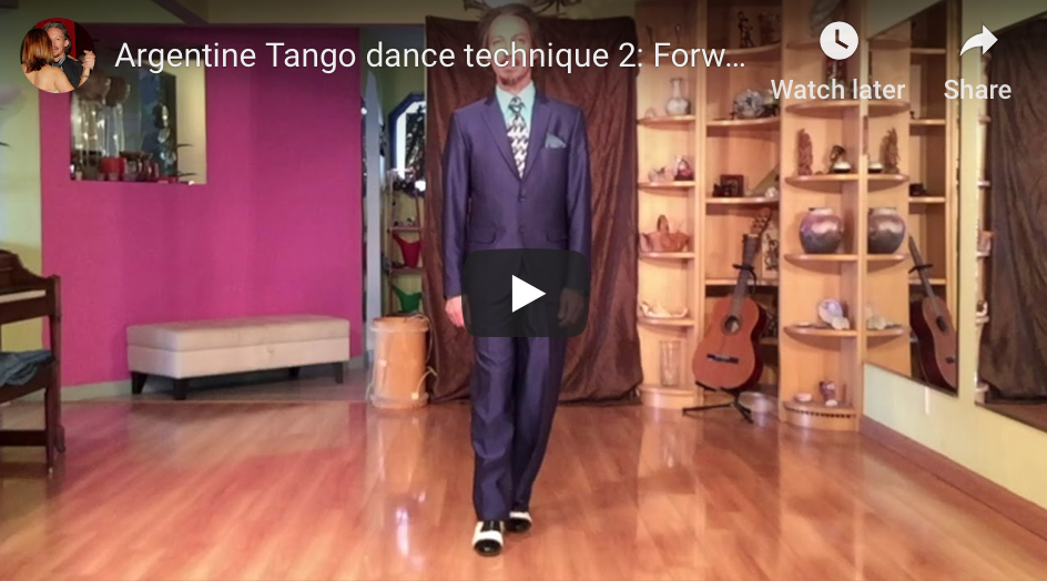 Forward backward pendulum. Argentine Tango classes at Escuela de Tango de Buenos Aires.