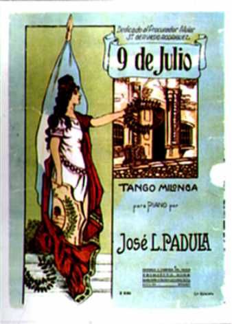 9 de julio. Argentine music at Escuela de Tango de Buenos Aires.