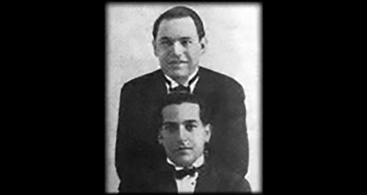 Alejandro Scarpino & Juan Caldarella, Argentine tango musicians and composers.