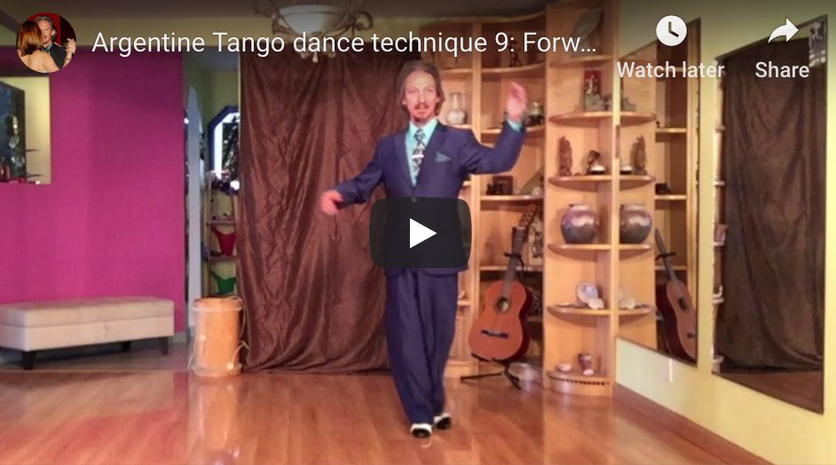 Argentine Tango Technique 9: Forward ochos with Marcelo Solis.