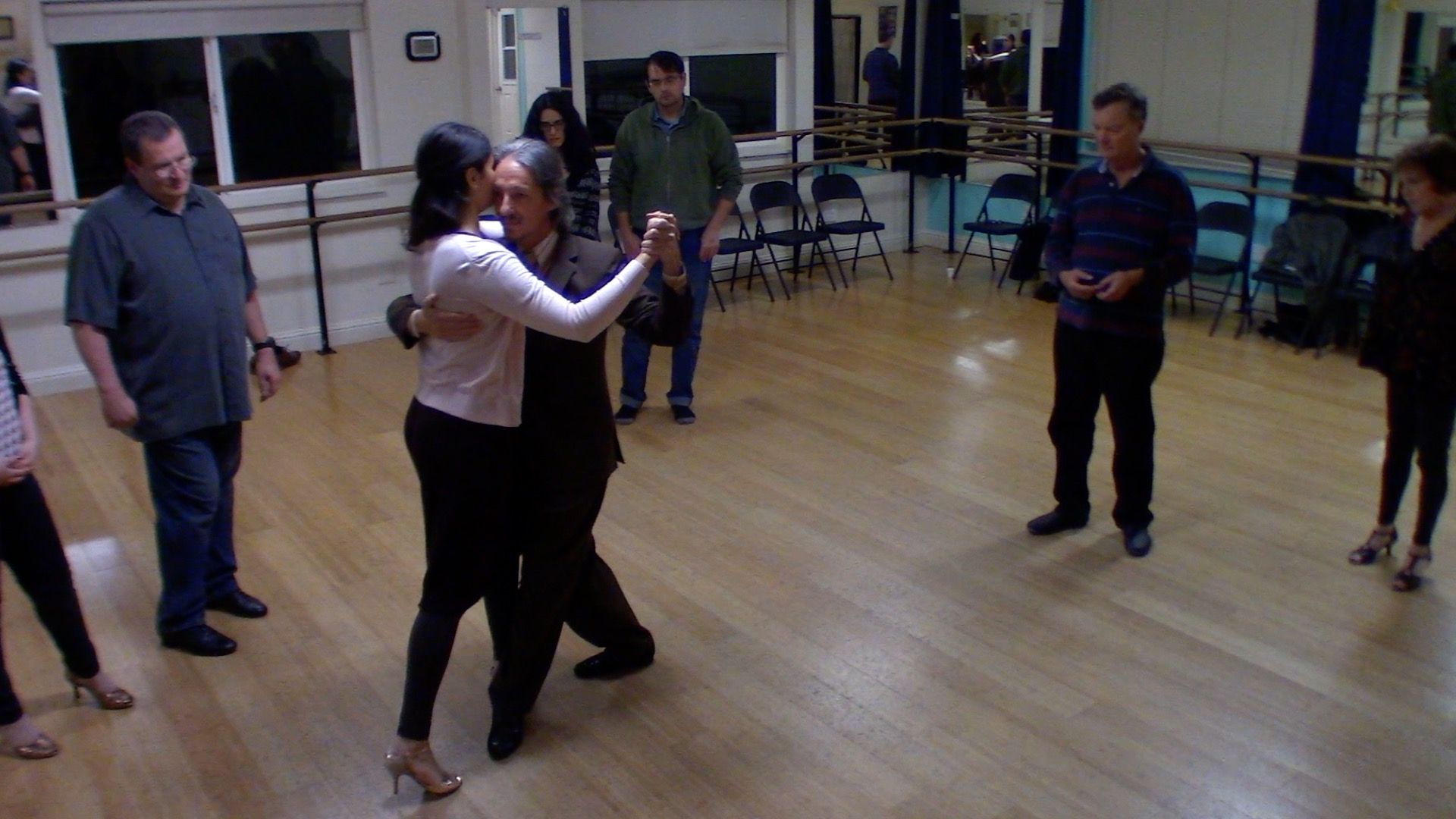 Argentine Tango beginner class with Mimi: change of system