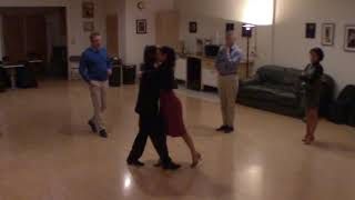 Argentine Tango beginner class with Miranda- forward to backward ocho