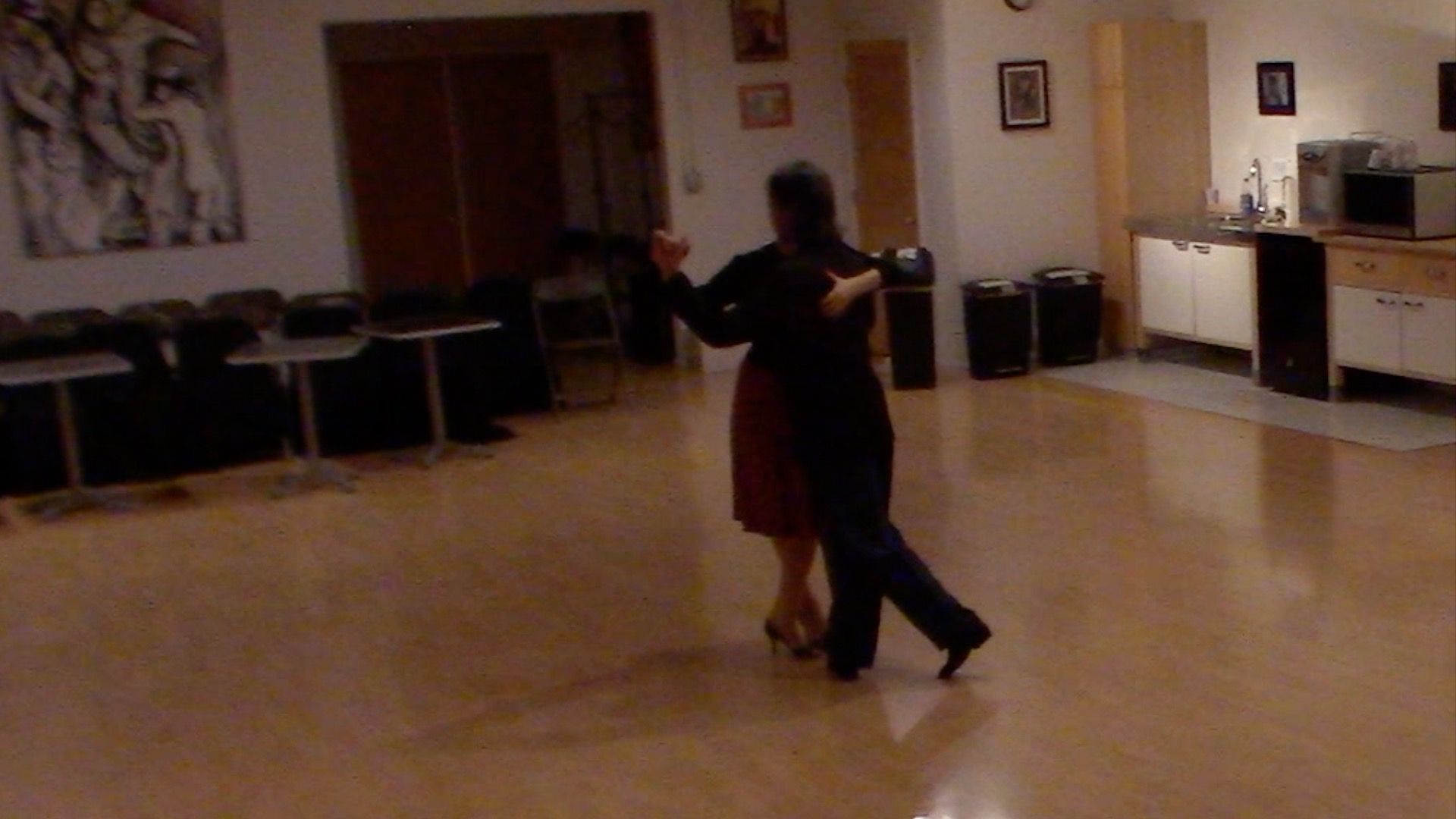 Argentine Tango beginner class with Miranda: salida cruzada or salida del 40