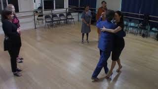 Argentine Tango beginner class with Miranda- vals, change of direction