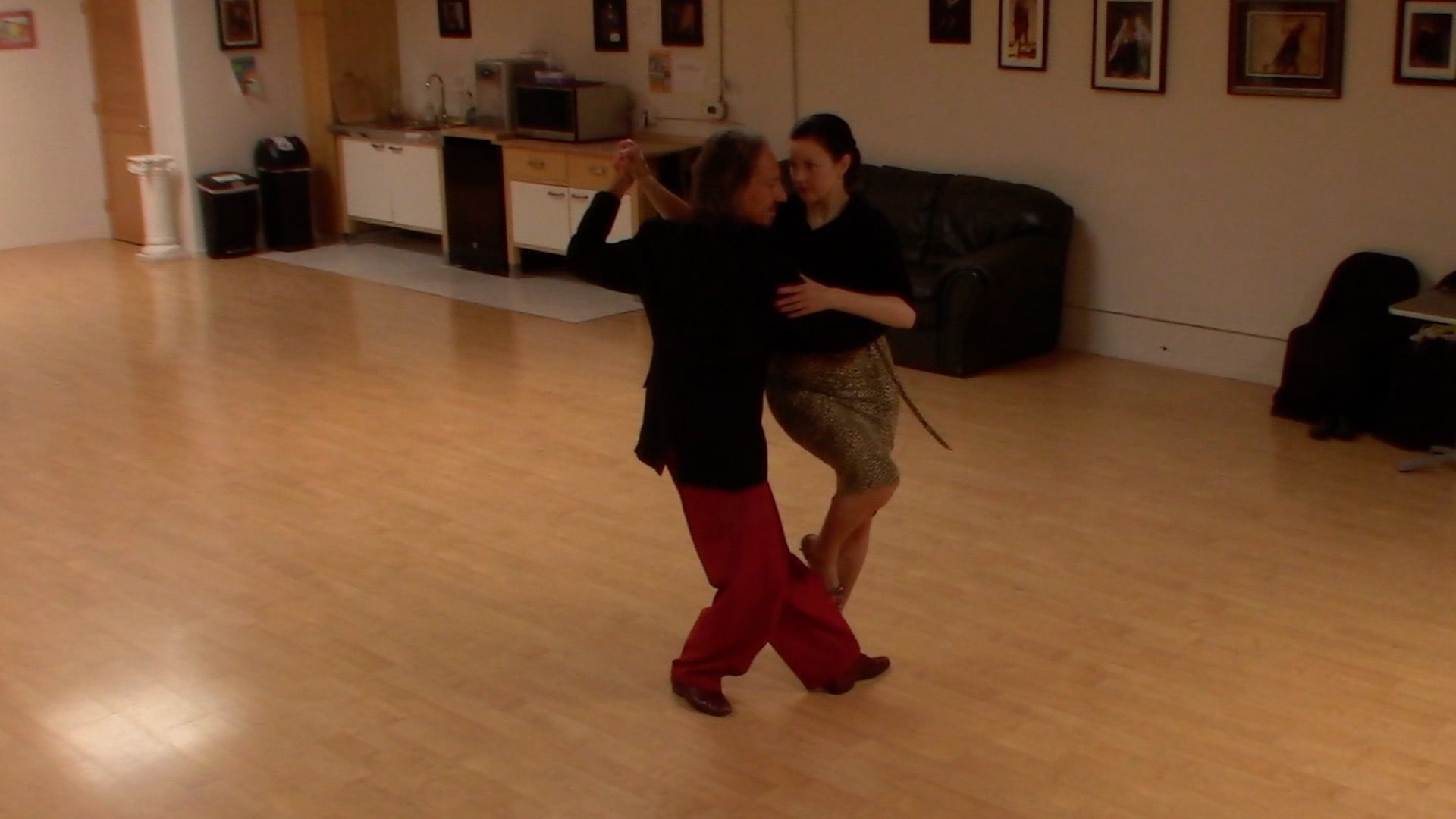 Argentine Tango class: complete sequence