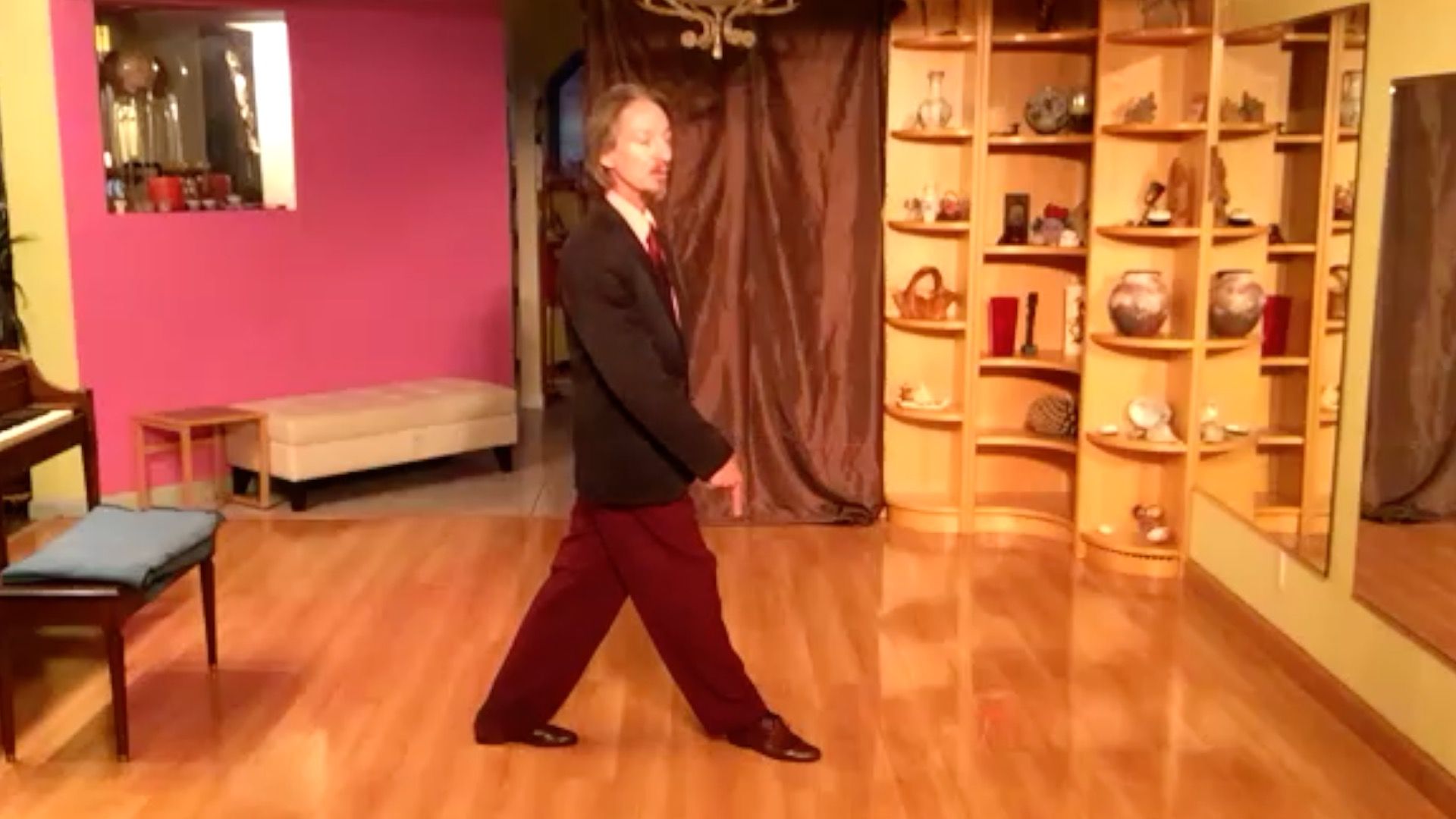 Argentine Tango class: pendulum exercise