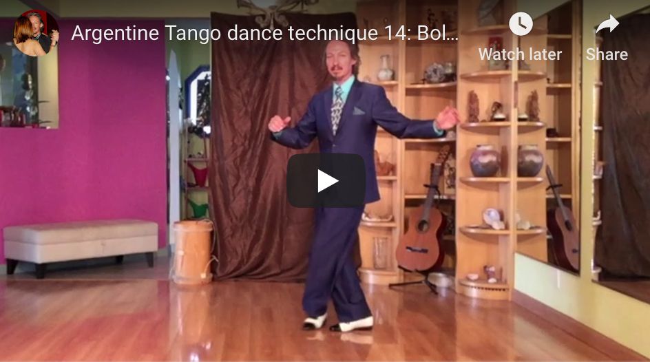 Argentine Tango dance technique 14: Boleo – Technical details and exercises with Marcelo Solis