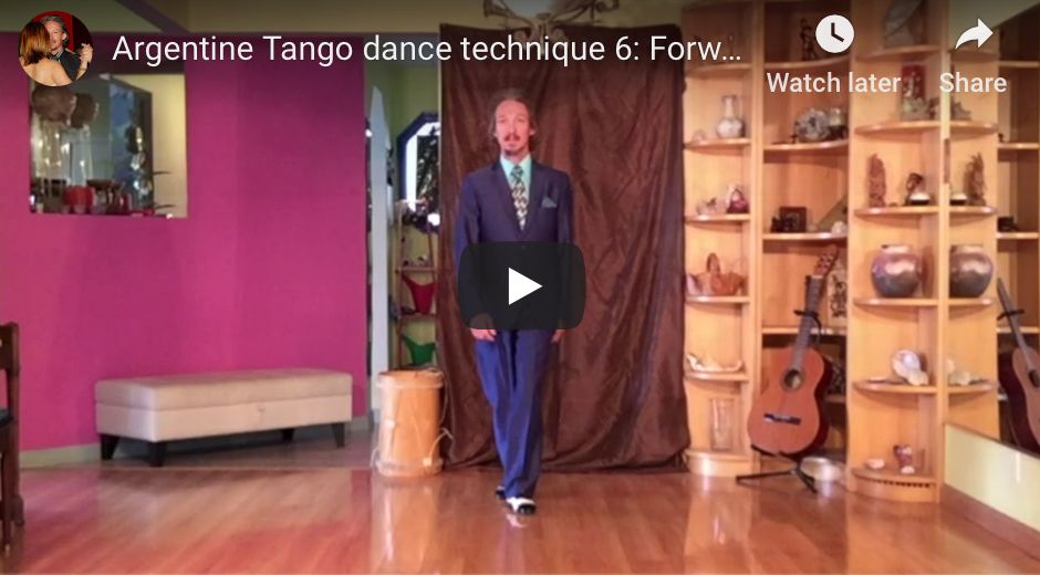 Argentine Tango dance technique 6. With Marcelo Solis.
