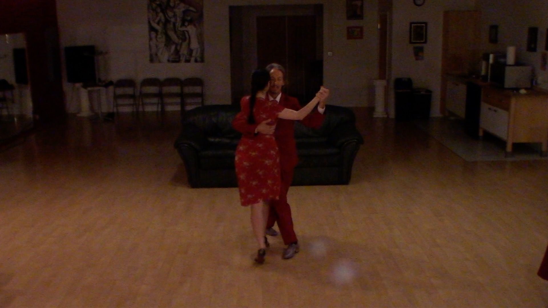 Argentine Tango dancing with Miranda