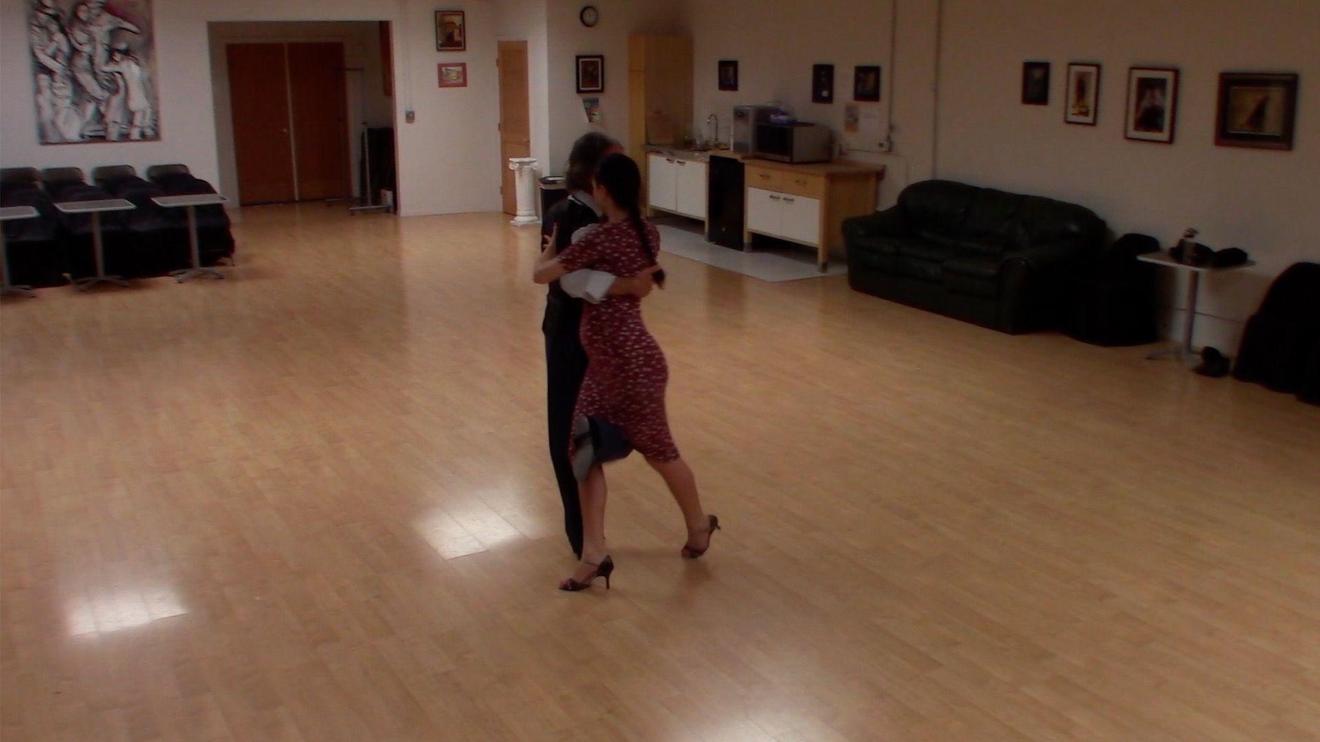 Argentine Tango dancing with Miranda