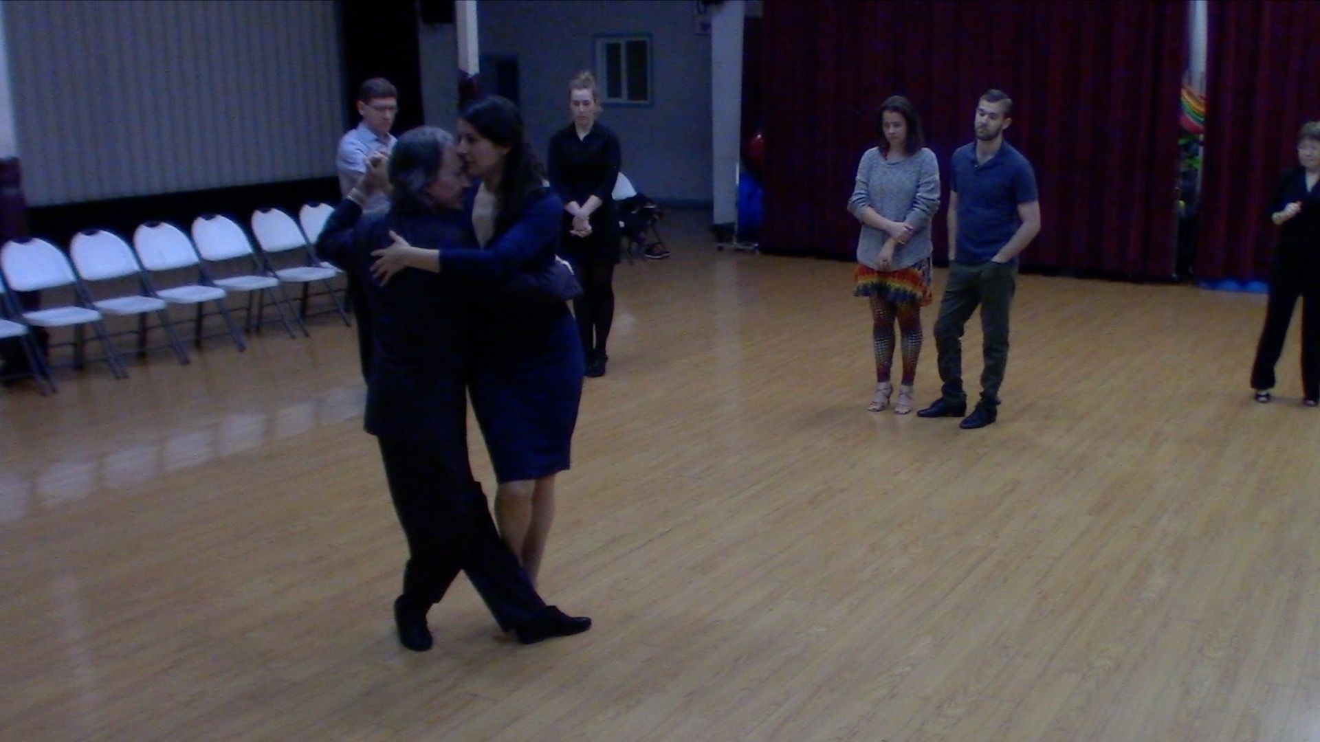 Argentine Tango intermediate class with Mimi: Forward ocho, passing and calecita.