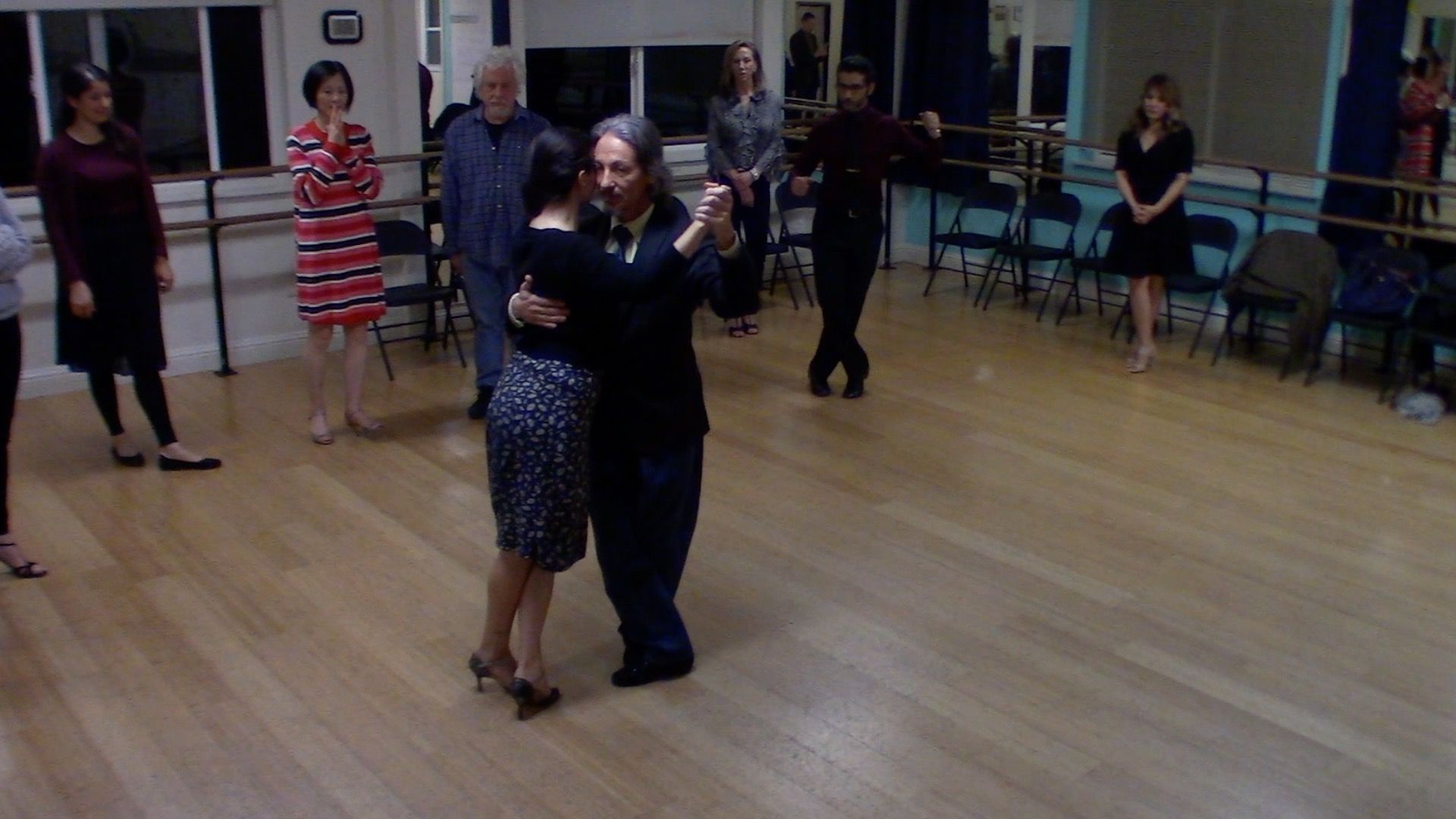 Argentine Tango intermediate class with Miranda: crossed salida alternative exit 2