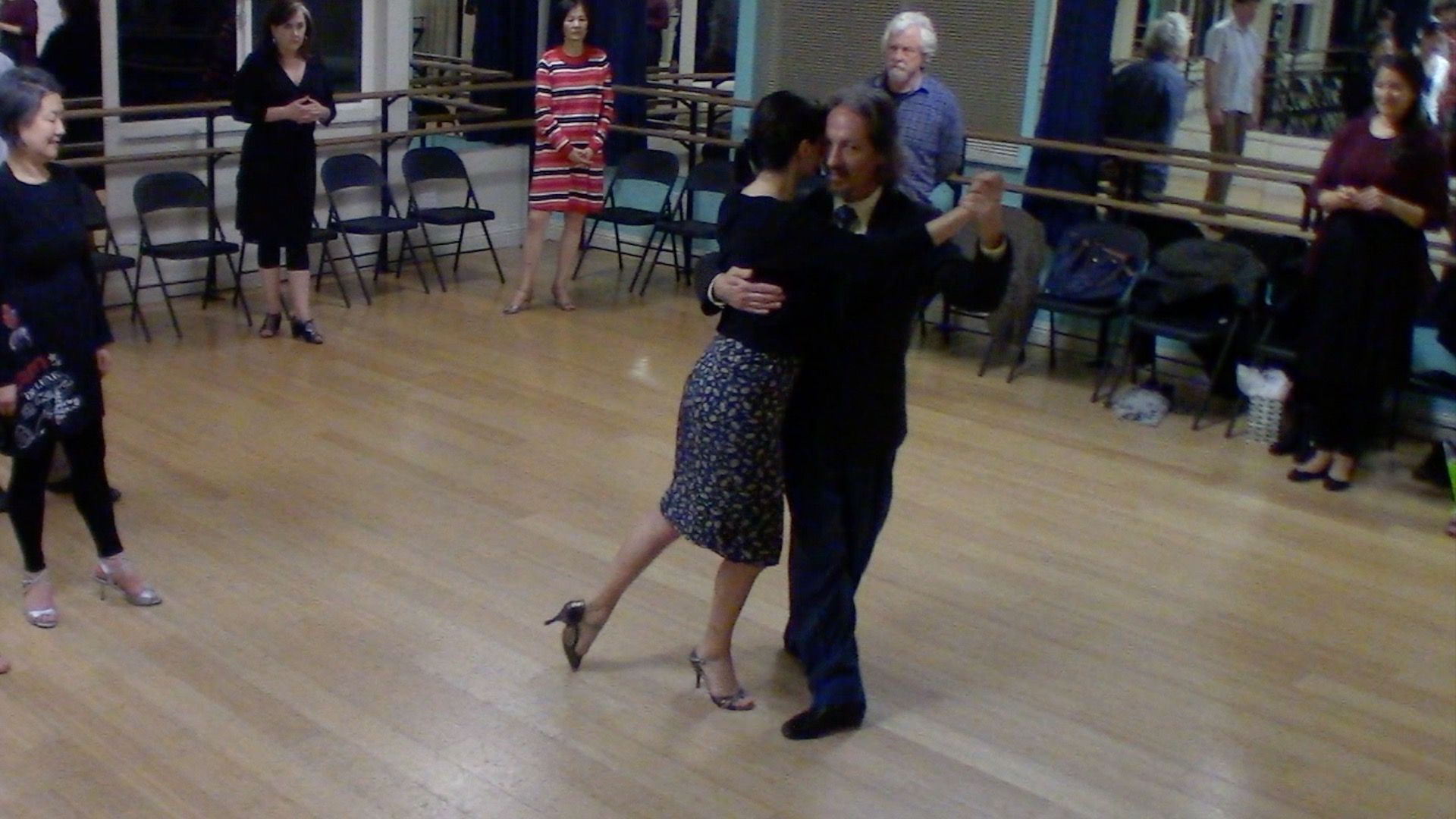 Argentine Tango intermediate class with Miranda: crossed salida alternative exit 3