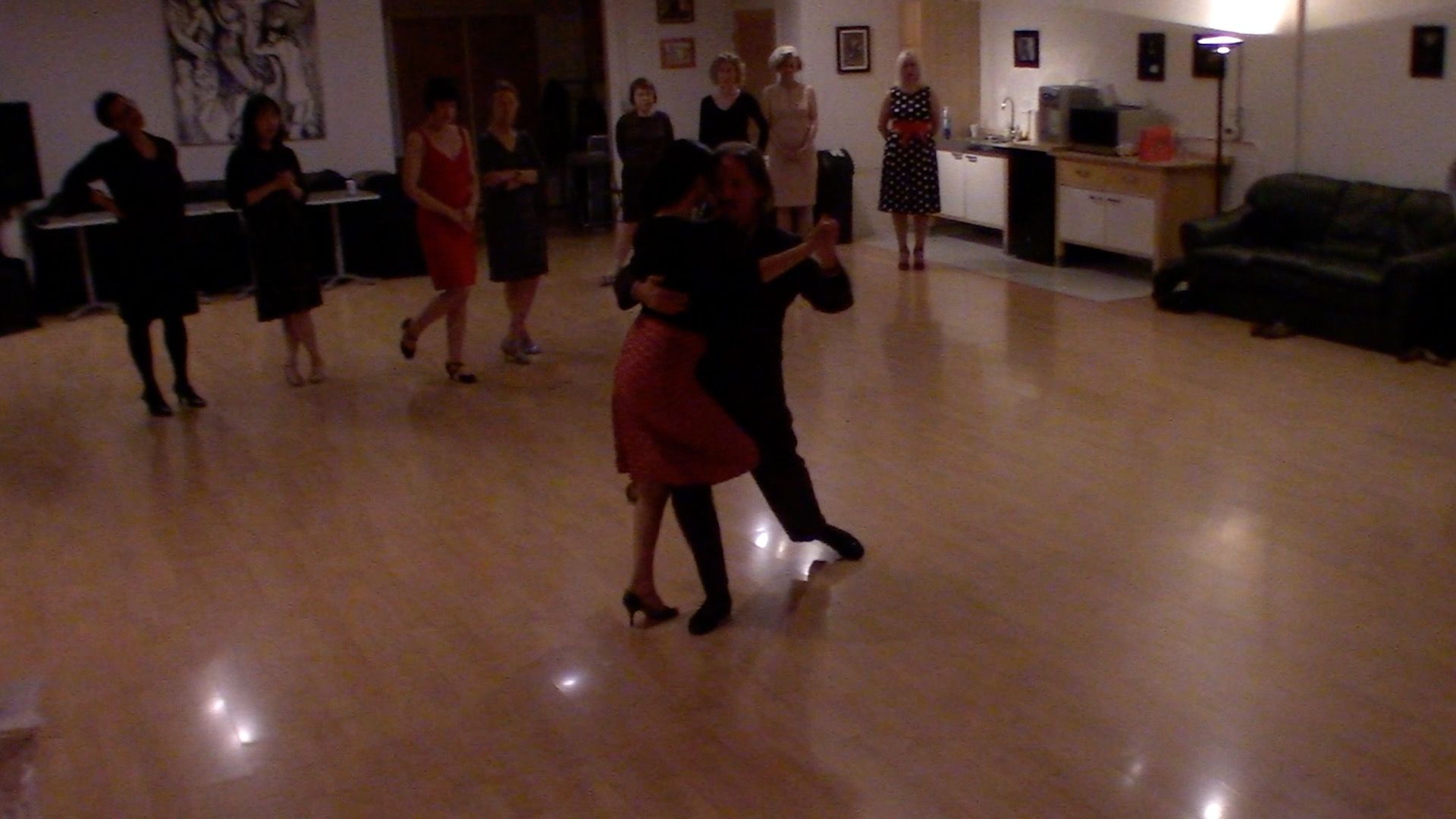 Argentine Tango intermediate class with Miranda: final review