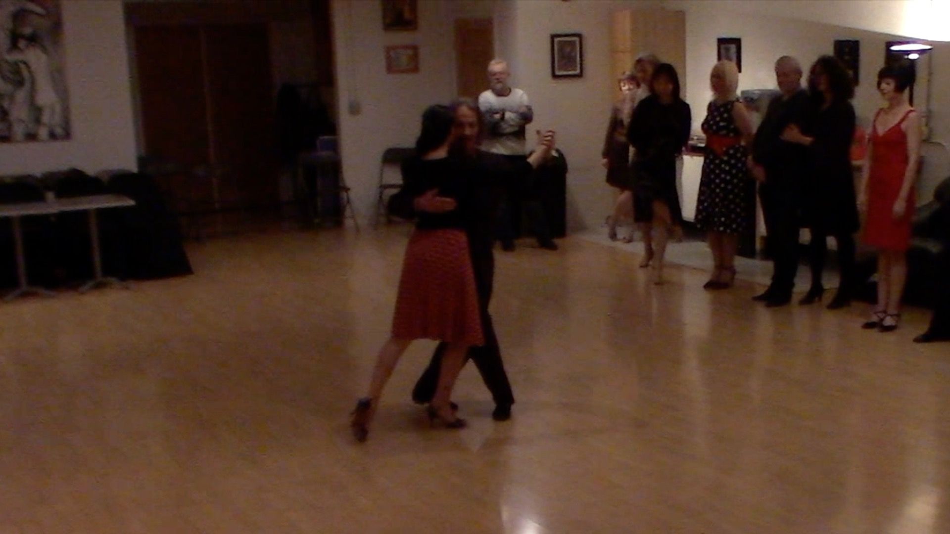 Argentine Tango intermediate class with Miranda: slow in 3