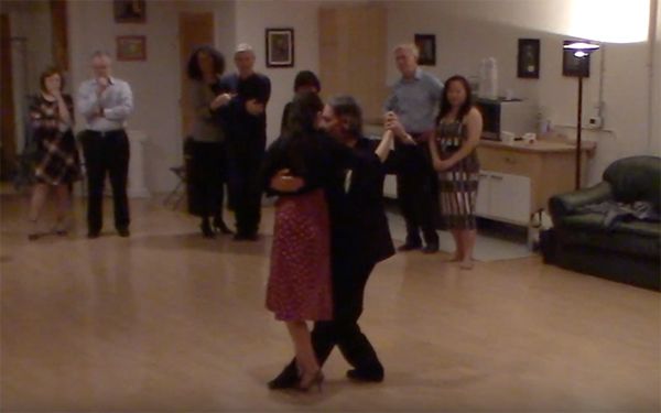Argentine Tango intermediate class with Miranda_ Forward ocho passing
