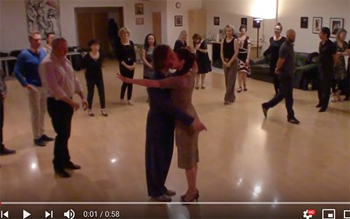 Argentine Tango intermediate class with Miranda_ corrida