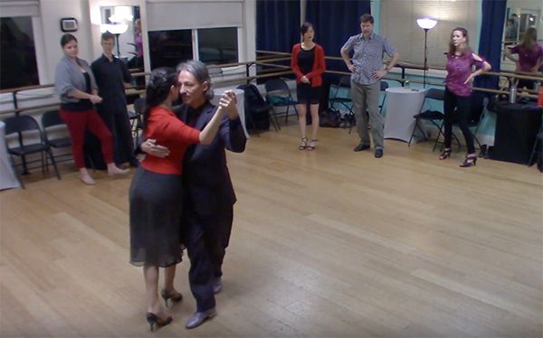 Argentine Tango intermediate class with Miranda_ final review