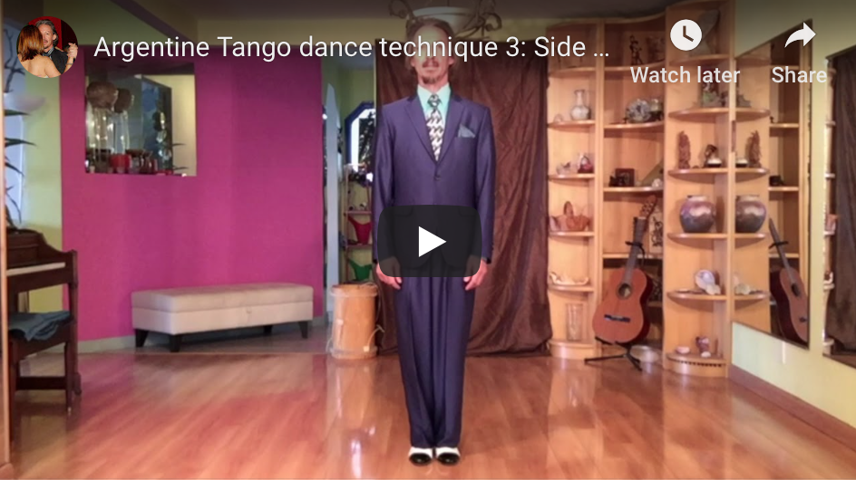 Argentine Tango technique 3. Escuela de Tango de Buenos Aires video classes with Marcelo Solis.