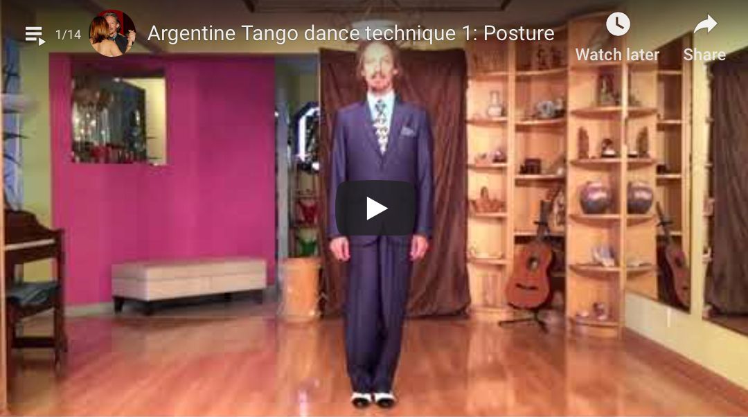 Argentine Tango technique 8: Pivots.With Marcelo Solis.
