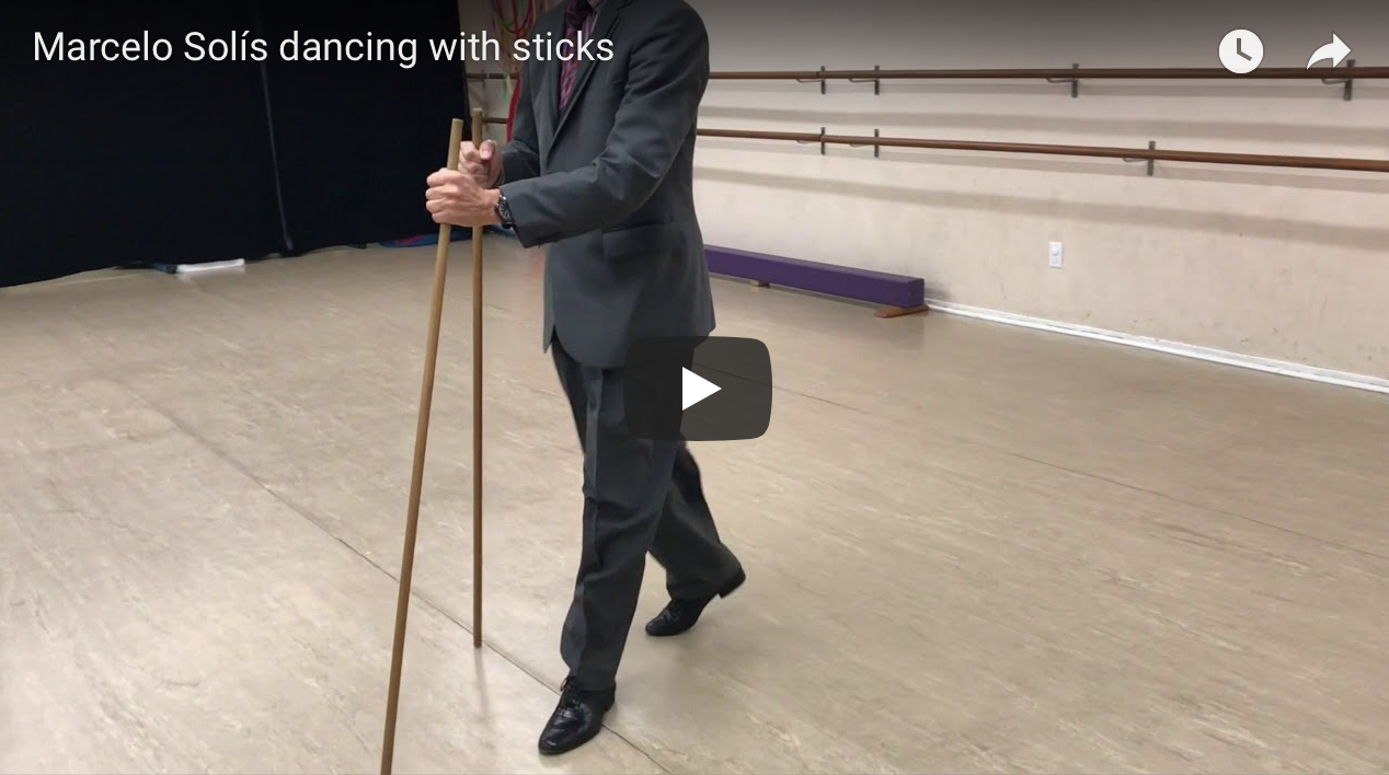 Argentine Tango dance with sticks by Marcelo Solis.
