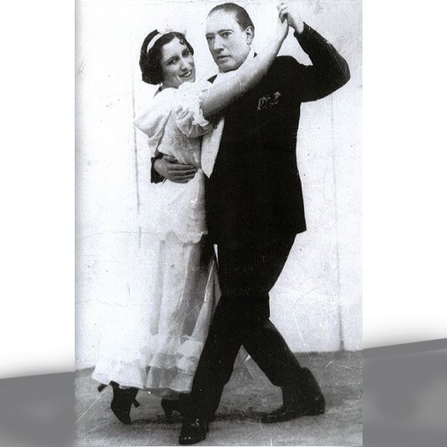 El Cachafaz y Carmencita, Argentine Tango legendary dancers.