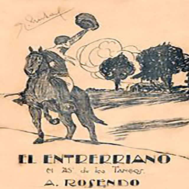"El entrerriano", Argentine Tango music sheet cover.