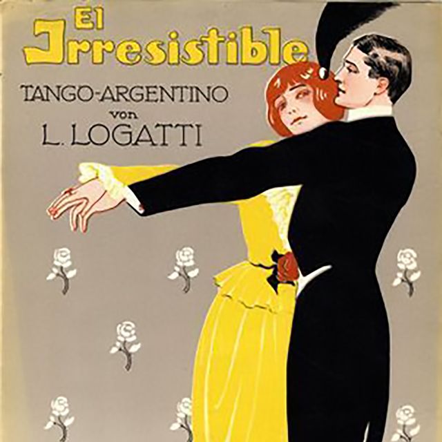 "El irresistible", Argentine Tango music sheet cover.