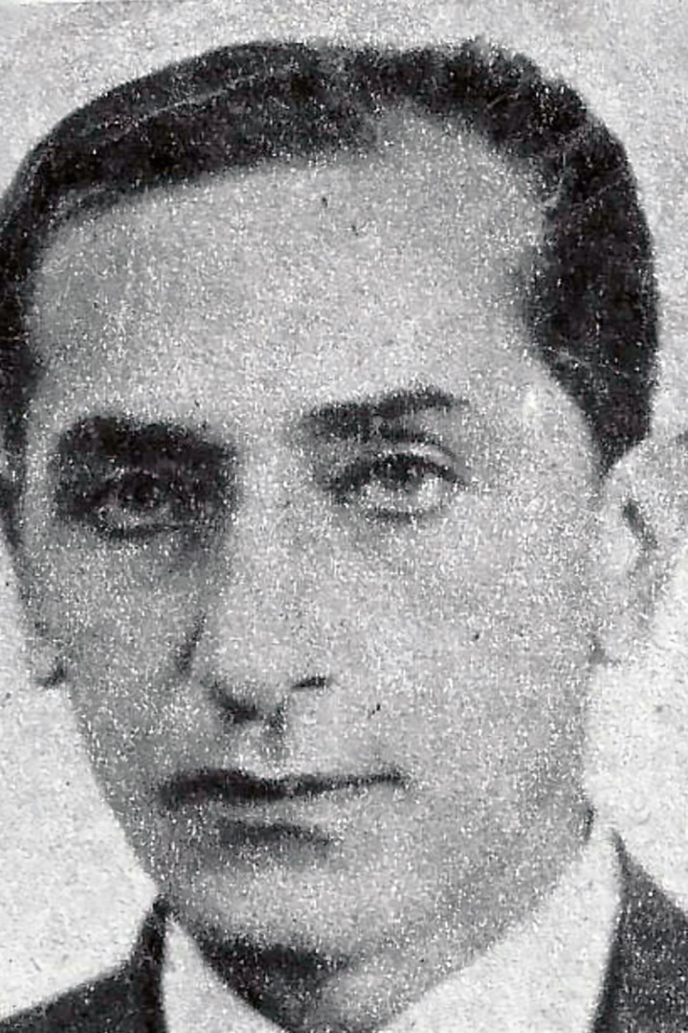 Enrique Dizeo, lyricist of Argentine Tango. Portrait.