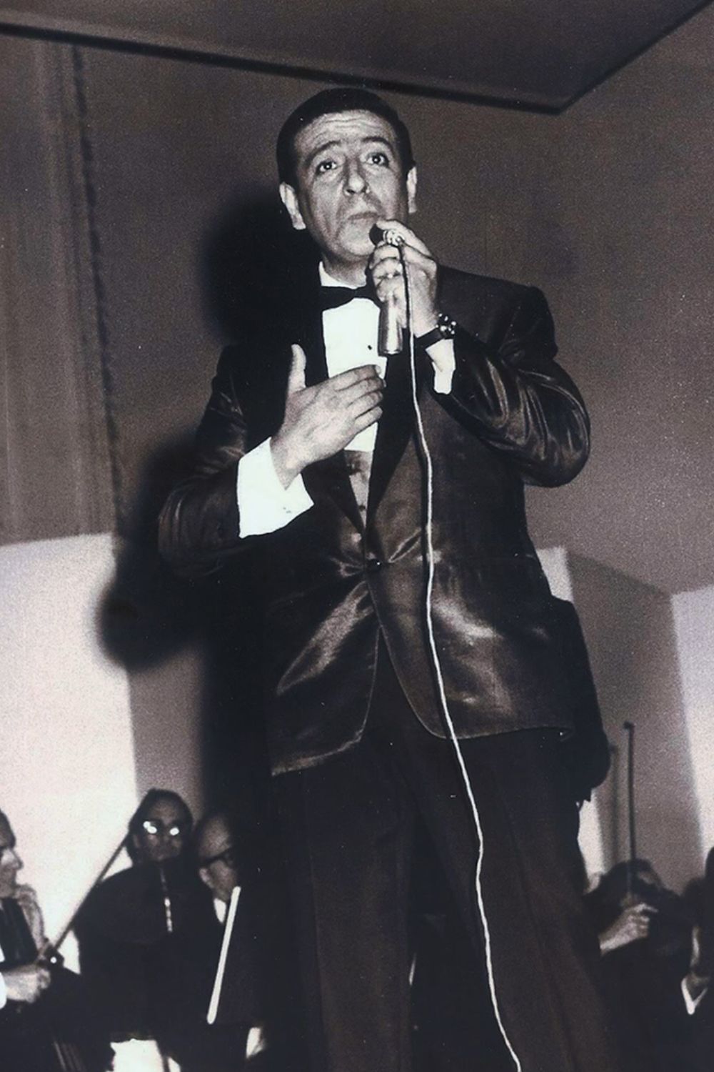 Jorge Vidal, Argentine Tango singer.