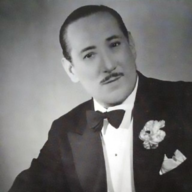 Juan Carlos Cobián, pianist, leader and composer of Argentine Tango.