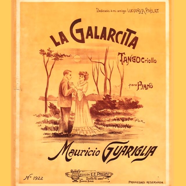La Galarcita, Argentine Tango music sheet cover.