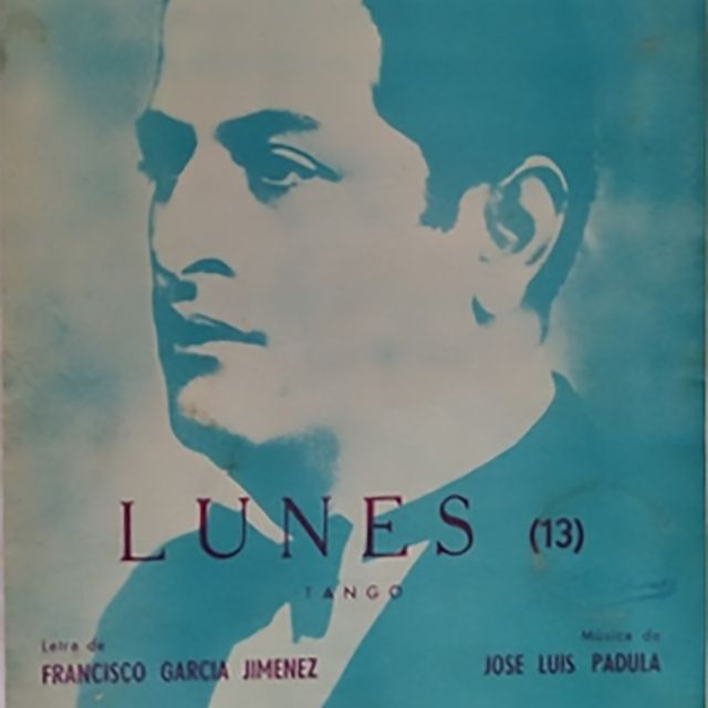 "Lunes", Argentine Tango music sheet cover.