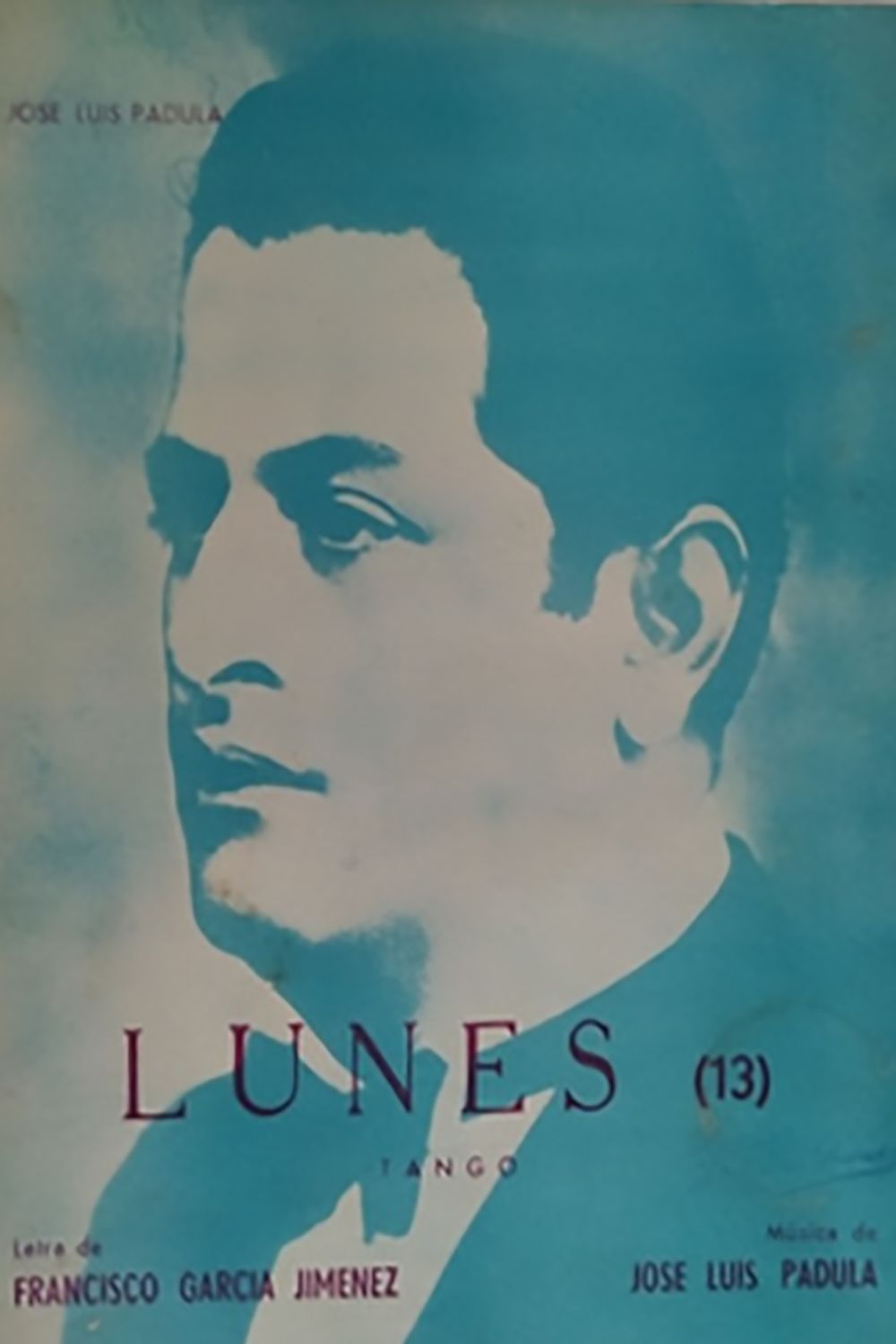 'Lunes', Argentine Tango music sheet cover.