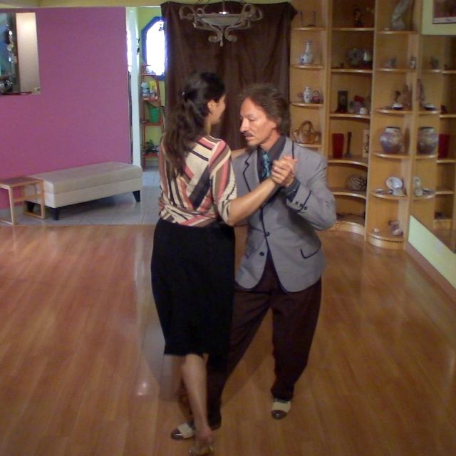 Marcelo Solis dancing Argentine Tango with Mimi.