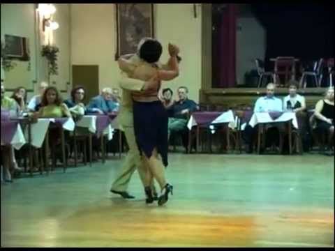 Myriam Pincen - Ricardo Vidort. Maestros milongueros. Escuela de Tango de Buenos Aires.
