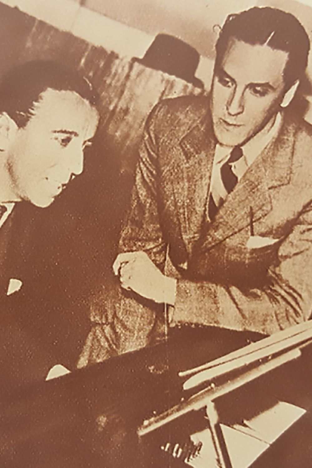 Osvaldo Fresedo & Ricardo Ruiz, Argentine Tango conductor and singer.