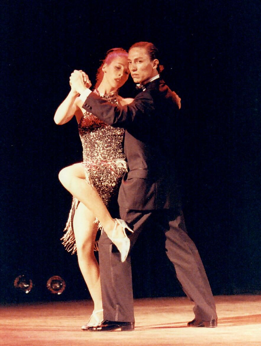 Marcelo Solis performing with Yanina Messina, June 24, 1993.
