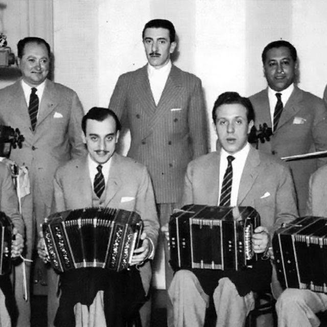 Rodolfo Biagi y su Orquesta Típica, Argentine Tango musician, leader and composer.